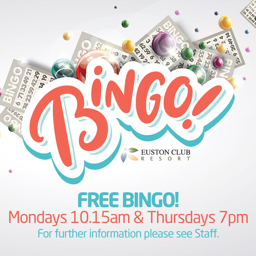 Euston, Club, Resort, Free, Bingo, Euston, Robinvale