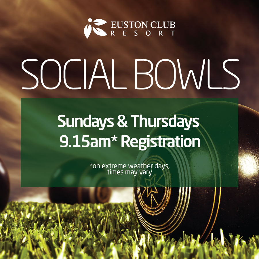 Social Bowls at the Euston Club Resort