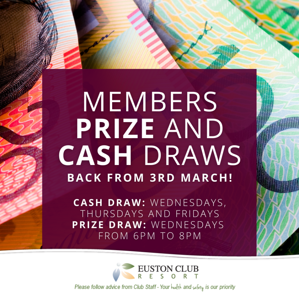 Euston Club Members Draws